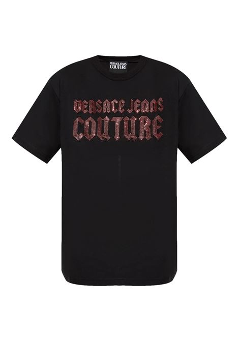 T-shirt Versace Jeans Couture con strass VERSACE JEANS COUTURE | T-shirt | 77GAHL00 CJ01L899